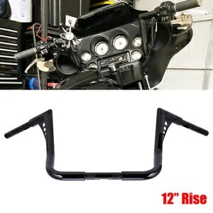 12インチ ライズ エイプ ハンガー ハンドルバー ハーレー ツーリング エレクトラ ストリート グライド 1982-24用 12'' Rise Ape Hanger HandleBar For Harley Touring Electra Street Glide 1982-24 【並行輸入品】 44,330円