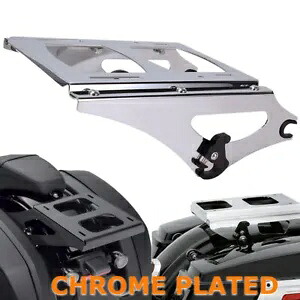 ハーレーロードグライドFLHTクラシック用の取り外し可能な2アップツアーパックマウント荷物ラック Detachable 2-Up Tour Pack Mount Luggage Rack For Harley Road Glide FLHT Classic 【並行輸入品】
