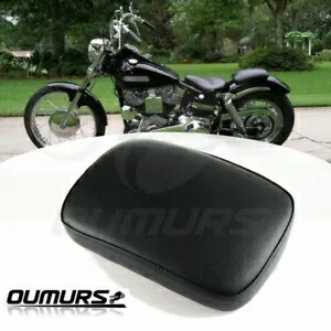 ハーレーチョッパースポーツスターソフテイル用ブラックリアピリオン後部座席6吸盤 Black Rear Pillion Back Seat 6 Suction Cup For Harley Chopper Sportster Softail 【並行輸入品】