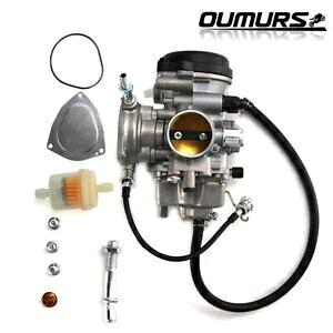 キャブレター ヤマハビッグベア 400 YFM400 YFM 400 2x4 & 4x4 2001-2007 ATV 炭水化物 Carburetor For Yamaha Big Bear 400 YFM400 YFM 400 2x4 & 4x4 2001-2007 ATV Carb 【並行輸入品】