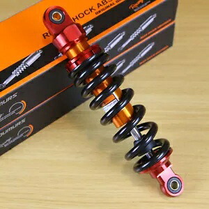 285mm 11インチ リアショックアブソーバー サスペンション ヤマハ TTR90 SSR110 ダートバイク ブラック 285mm 11\