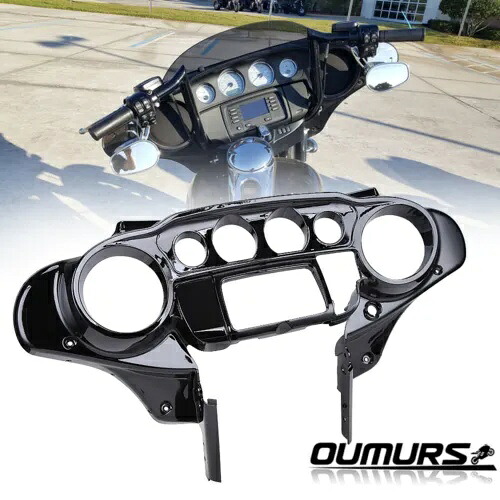 ハーレーストリートエレクトラグライドウルトラリミテッド用スピードメーターバットウィングインナーフェアリング Speedometer Batwing Inner Fairing For Harley Street Electra Glide Ultra Limited 【並行輸入品】