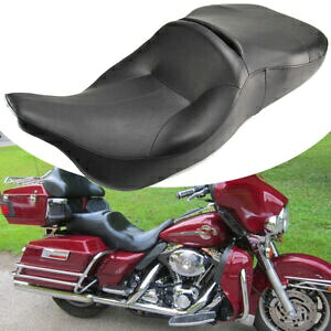 ライダー 運転席 助手席 2-アップ ハーレー エレクトラグライド ウルトラクラシック 1997-07用 Rider Driver Passenger Seat 2-Up For Harley Electra Glide Ultra Classic 1997-07 【並行輸入品】