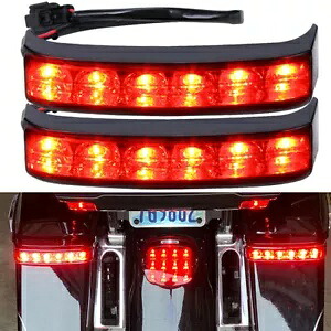 LED サドルバッグランブレーキターンライトハーレーツーリングエレクトラグライドロード 2014+ LED Saddlebag Run Brake Turn Lights For Harley Touring Electra Glide Road 2014+ 【並行輸入品】 36,465円