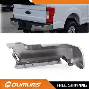 2017-2022 フォード F-250 F-350 クローム右リアバンパーフェイスバー W/O センサー穴 For 2017-2022 Ford F-250 F-350 Chrome Right Rear Bumper Face Bar W/O Sensor Hole 【並行輸入品】
