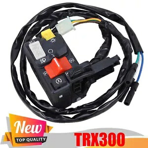 ホンダ FourTrax 300 TRX300 2x4 4x4 左ハンドルバーキルスイッチ停止ヘッドライト for Honda FourTrax 300 TRX300 2x4 4x4 Left Handlebar Kill Switch Stop Headlight 【並行輸入品】