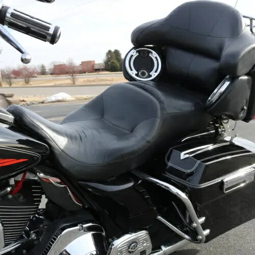 ハーレーツーリングエレクトラグライドクラシック1997-2007ライダーN運転席助手席用 For Harley Touring Electra Glide Classic 1997-2007 Rider N Driver Passenger Seat 【並行輸入品】