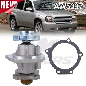 ガスケット付きウォーターポンプ オールズ シボレー トレイルブレイザー コロラド GMC エンボイ キャニオン ビュイック用 Water Pump w/ Gasket For Olds Chevy Trailblazer Colorado GMC Envoy Canyon Buick 【並行輸入品】