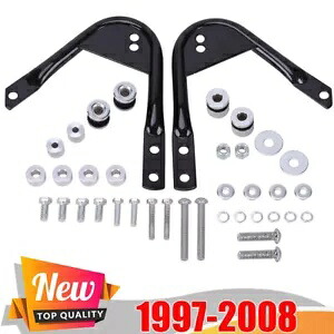 パック トランク ドッキング ハードウェア キット ブラック ハーレー ツーリング エレクトラ グライド 97-08 に適合 Pack Trunk Docking Hardware Kit Black Fit For Harley Touring Electra Glide 97-08 【並行輸入品】