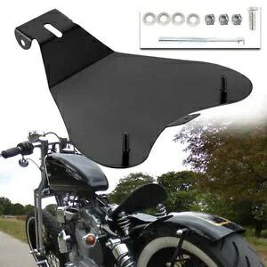ハーレーソフテイルダイナスポーツスターアイアンチョッパーボバー用オートバイソロシートベース Motorcycle Solo Seat Base for Harley Softail Dyna Sportster Iron Chopper Bobber 【並行輸入品】