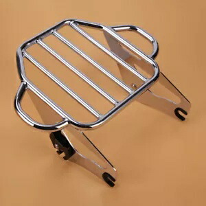 キング 取り外し可能なツーアップ荷物ラック ハーレーツーリングエレクトラグライド 2009-2024用 King Detachable Two-Up Luggage Rack For Harley Touring Electra Glide 2009-2024 【並行輸入品】