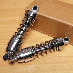 ホンダ反乱 250 CMX250 CA250 1986-2016 クロームリアショックアブソーバーサスペンション For Honda Rebel 250 CMX250 CA250 1986-2016 Chrome Rear Shock Absorber Suspension 【並行輸入品】