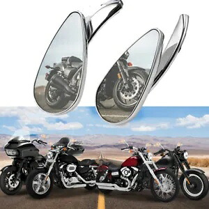 スズキイントルーダー 700 800 1400 1500 10 ミリメートルクロームオートバイ LED バックミラー For Suzuki Intruder 700 800 1400 1500 10MM Chrome Motorcycle LED Rearview Mirror 【並行輸入品】