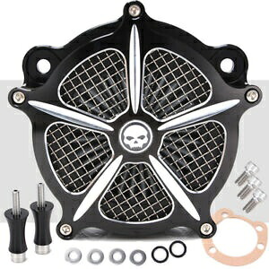 エアクリーナーインテークフィルターシステムキット ハーレーツーリングロードキンググライド 1997-07用 Air Cleaner Intake Filter System Kit For Harley Touring Road King Glide 1997-07 【並行輸入品】