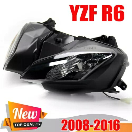 YZF R6 ヘッドライトヘッドライトランプアセンブリフロントヤマハ YZF R6 R-6 08-2016 US YZF R6 Headlight Head Light Lamp Assembly Front For Yamaha YZF R6 R-6 08-2016 US 【並行輸入品】