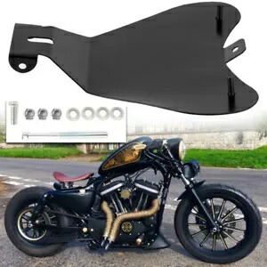オートバイボバーソロシートベースキットハーレースポーツスターソフテイルスプリンガーダイナ用 Motorcycle Bobber Solo Seat Base Kit For Harley Sportster Softail Springer Dyna 【並行輸入品】