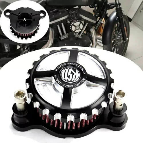 エアクリーナーインテークフィルターキット ハーレースポーツスター XL 883 1200 カスタム 1988-2023用 Air Cleaner Intake Filter Kit For Harley Sportster XL 883 1200 Custom 1988-2023 【並行輸入品】