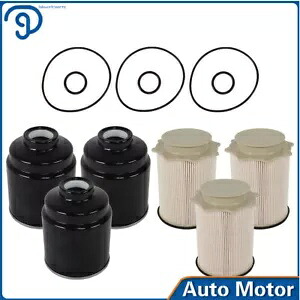 3 セットディーゼル燃料フィルターキット 13-2018 ダッジラム 6.7L カミンズ 2500 3500 4500 用 3 Set Diesel Fuel Filter Kit For 13-2018 Dodge Ram 6.7L Cummins 2500 3500 4500 【並行輸入品】