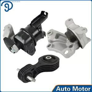 2012-2013 ホンダ シビック 1.8L エンジンモーター & オートトランスミッションマウントセット 3 個 For 2012-2013 Honda Civic 1.8L Engine Motor & Auto Transmission Mount Set 3PCS 【並行輸入品】