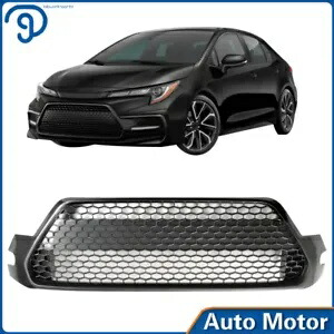 2020-2021 トヨタ カローラ フロントバンパーグリル下部グリルハニカムに適合 Fit For 2020-2021 Toyota Corolla Front Bumper Grille Lower Grill Honeycomb 【並行輸入品】