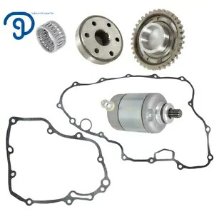 スターター スタータークラッチドリブンギアセット付き ホンダ TRX450ER 2006 2007 2008-2014用 Starter W/Starter Clutch Driven Gear Set for Honda TRX450ER 2006 2007 2008-2014 【並行輸入品】