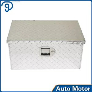 20 x 12 x 9.5 インチ ツールボックス 直方体アルミニウム ダブルロック付き 車のピックアップトランク用 20 x 12 x 9.5 Inch Tool Box Cuboid Aluminum W/Double Lock for Car Pickup Trunk 【並行輸入品】
