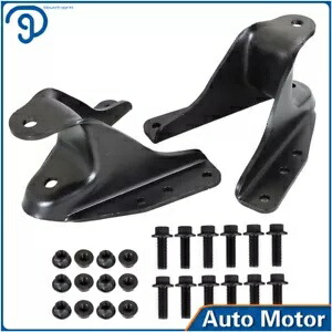 リアリーフスプリング前方シャックルブラケットハンガーペアフォード F250 F350 2 個 Rear Leaf Spring Forward Shackle Bracket Hanger Pair for Ford F250 F350 2pc 【並行輸入品】