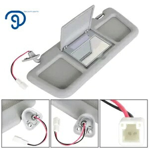 新しいフロント左ドライバーグレーサンバイザーミラー付き 2004-2011 マツダ RX-8 New Front Left Driver Grey Sun Visor With Mirror For 2004-2011 Mazda RX-8 【並行輸入品】