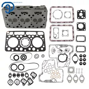 ボブキャット 453C 443 クボタエンジン D750 完全なシリンダーヘッド & フルガスケットセット用 For Bobcat 453C 443 Kubota Engine D750 Complete Cylinder Head & Full Gasket Set 【並行輸入品】