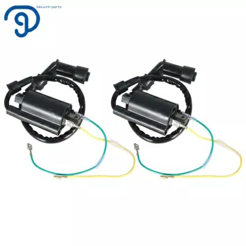 ホンダ CB350 CL350 SL350 CB360 CL450 CB450 CB500 12V 点火コイルセット 2 個 For Honda CB350 CL350 SL350 CB360 CL450 CB450 CB500 12V Ignition Coils Set 2pcs 【並行輸入品】