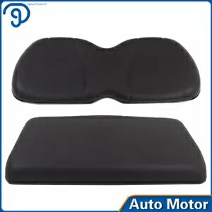 クラブカー先行フロントシートボトム+バックレストアセンブリ04-11用ブラック Black For Club Car Precedent Front Seat Bottom+Backrest Assemblies 04-11 【並行輸入品】