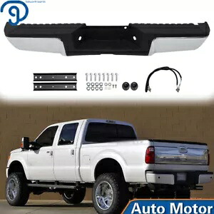 2008-2016 フォード F-250 F-350 F-450 スーパーデューティ リアステップバンパー センサー穴なし For 2008-2016 Ford F-250 F-350 F-450 Super Duty Rear Step Bumper W/o Sensor Hole 【並行輸入品】