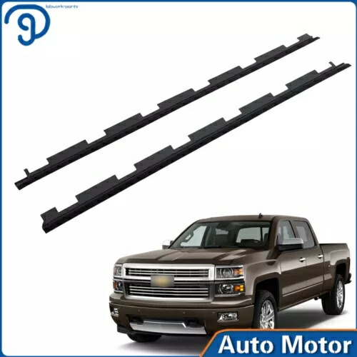 シボレー GMC ピックアップトラック用アウターフロントウィンドウスイープウェザーストリップシールペアセット Outer Front Window Sweep Weatherstrip Seal Pair Set For Chevy GMC Pickup Truck 【並行輸入品】 39,325円
