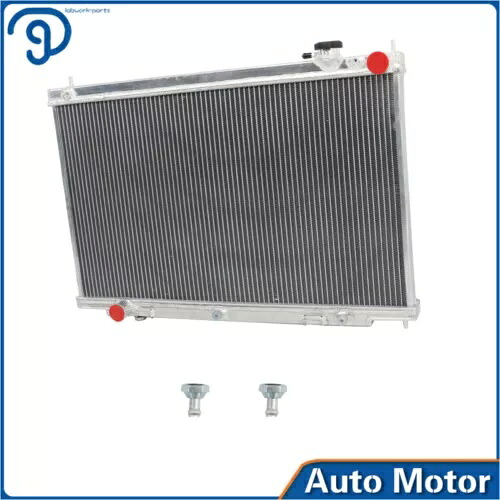 2 行アルミラジエーター 04-07 インフィニティ G35 クーペ 2 ドアセダン 4 ドア 3.5L V6 2 Row Aluminum Radiator For 04-07 Infiniti G35 Coupe 2 Door Sedan 4 Door 3.5L V6 【並行輸入品】