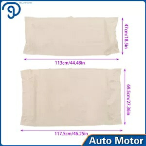 ゴルフ カート フロント シート カバー - ホワイト - クラブ カー用ボトム&バックレスト Golf Carts Front Seat Cover - White - Bottom&Backrest For Club Car Precedent 【並行輸入品】