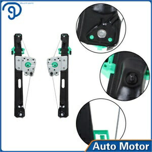 2x リアパワーウィンドウレギュレーター モーターなし BMW E90 E91 323i 325i 328i 330xi M3用 2x Rear Power Window Regulator W/o Motor for BMW E90 E91 323i 325i 328i 330xi M3 【並行輸入品】