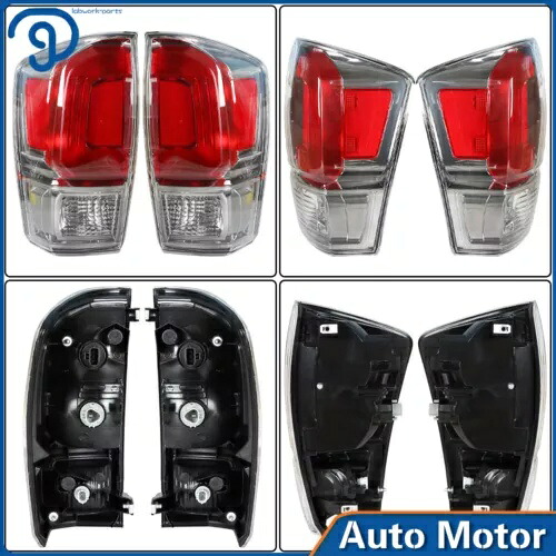 テールライト リアドライバー + 助手席側ブレーキランプ 2016-2020 トヨタ タコマ用 Tail Lights Rear Driver+Passenger Side Brake Lamp For 2016-2020 Toyota Tacoma 【並行輸入品】 42,185円