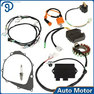 ヤマハ戦士 350 YFM350X 磁気ステータ + 点火コイル + ワイヤーハーネス + CDI キット For Yamaha Warrior 350 YFM350X Magneto Stator+Ignition Coil+Wire Harness+CDI Kit 【並行輸入品】