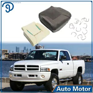 1998-2002 ダッジラム 2500 3500 運転席側ボトムシートカバー + フォームクッション For 1998-2002 Dodge Ram 2500 3500 Driver Side Bottom Seat Cover+Foam Cushion 【並行輸入品】