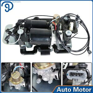キャデラック SRX 2004-2009 STS 2005-2010 エアサスペンションコンプレッサー用ブラケット付き For Cadillac SRX 2004-2009 STS 2005-2010 Air Suspension Compressor with Bracket 【並行輸入品】