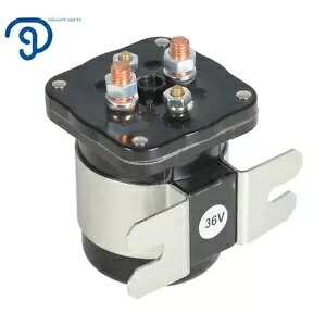 ソレノイド 586-117111 DC 電源ソレノイド、36V EZGO 20468G1 1988-2005 に適合 Solenoid 586-117111 DC Power Solenoid, 36V Fit For EZGO 20468G1 1988-2005 【並行輸入品】