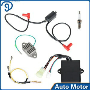点火コイル CDI ボックスレギュレータスパークプラグヤマハバンシー 350 YFZ350 Ignition Coil CDI BOX Regulator Spark Plug For Yamaha Banshee 350 YFZ350 【並行輸入品】