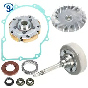 ヤマハ Rhino 660 用ウェットクラッチドラムハウジング & プライマリーシーブ & パッドシュー Wet Clutch Drum Housing & Primary Sheave & Pad Shoe For Yamaha Rhino 660 【並行輸入品】