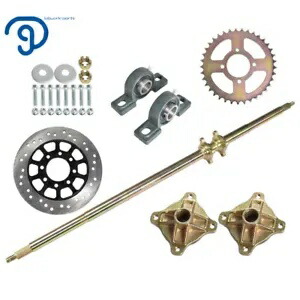 ドリフトトライクゴーカート用リアライブアクスルキット、スプロケット+ハブ新品44インチ For Drift Trike Go Kart Rear Live Axle Kit, Sprocket + Hub New 44 inches 【並行輸入品】