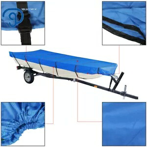 12ft 14ft 16ft 18ft 防水ヘビーデューティトレーラー可能ジョンボートカバー 600D 12ft 14ft 16ft 18ft Water Proof Heavy Duty Trailerable For Jon Boat Cover 600D 【並行輸入品】