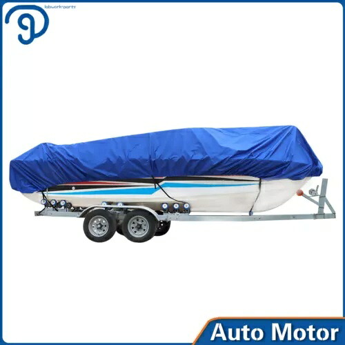 トレーラブルポンツーンボートカバー防水高耐久生地ビーム95インチ17-19フィート Trailerable Pontoon Boat Cover Waterproof Heavy Duty Fabric Beam 95\