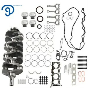 G4KJ 2.4L エンジン再構築オーバーホールキット クランクシャフト Con ロッド 14-20 ヒュンダイ起亜用 G4KJ 2.4L Engine Rebuild Overhaul Kit Crankshaft Con Rods For 14-20 Hyundai Kia 【並行輸入品】