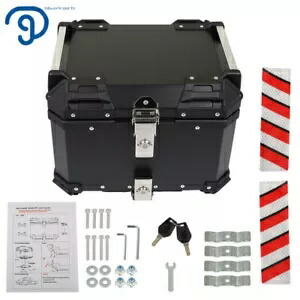 オートバイトップケーステールボックス 45L アルミトランク荷物収納リアツアーボックス Motorcycle Top Case Tail Box 45L Aluminum Trunk Luggage Storage Rear Tour Box 【並行輸入品】