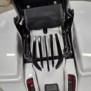 MOFUN 取り外し可能な荷物ラックキット 2009-2024 ハーレーツーリングストリートロードグライド用 MOFUN Detachable Luggage Rack Kit For 2009-2024 Harley Touring Street Road Glide 【並行輸入品】