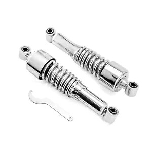 MOFUN 11.75インチ クロームリアショック ハーレースポーツスター XL FXR アイアン 883 1200 2009+用 MOFUN 11.75\